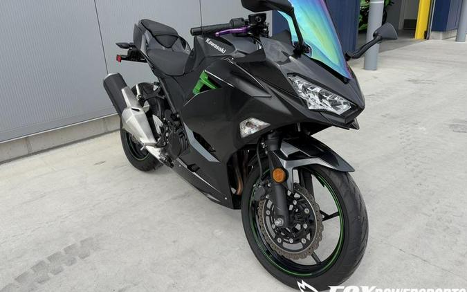 2023 Kawasaki Ninja® 400 Metallic Magnetic Dark Gray/Twilight Blue