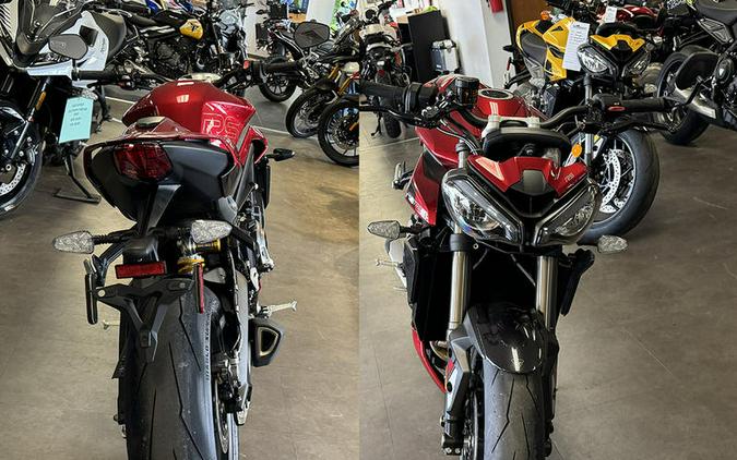 2025 Triumph Street Triple 765 RS Carnival Red