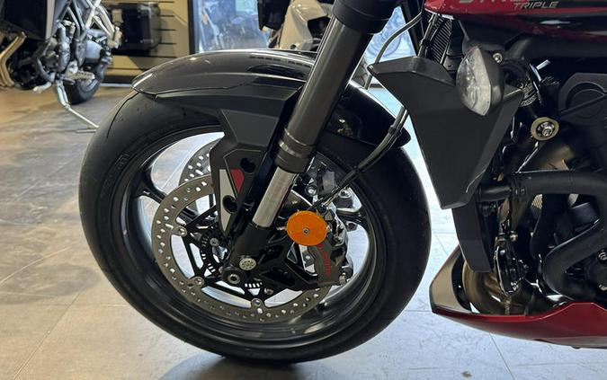 2025 Triumph Street Triple 765 RS Carnival Red