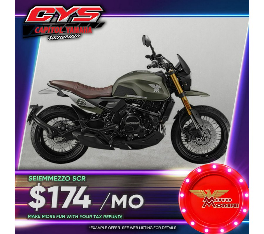 2023 Moto Morini® Seiemmezzo SCR