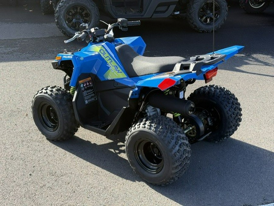 2026 Polaris Outlaw 70 EFI - VELOCITY BLUELIFTED LIME