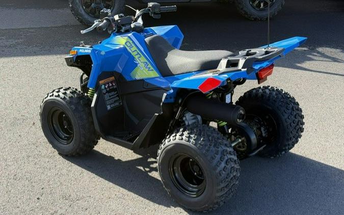 2026 Polaris Outlaw 70 EFI - VELOCITY BLUELIFTED LIME