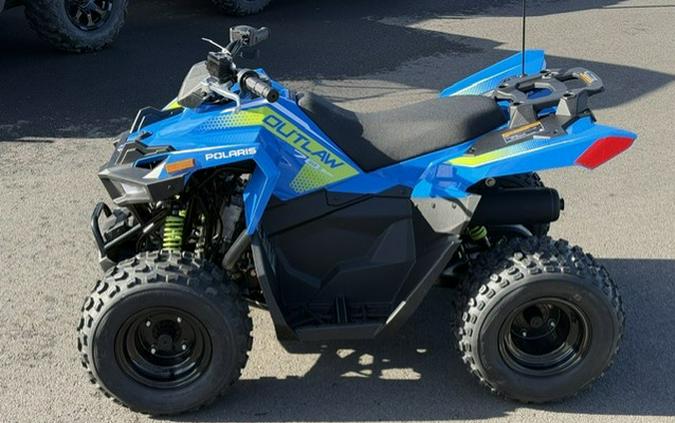2026 Polaris Outlaw 70 EFI - VELOCITY BLUELIFTED LIME
