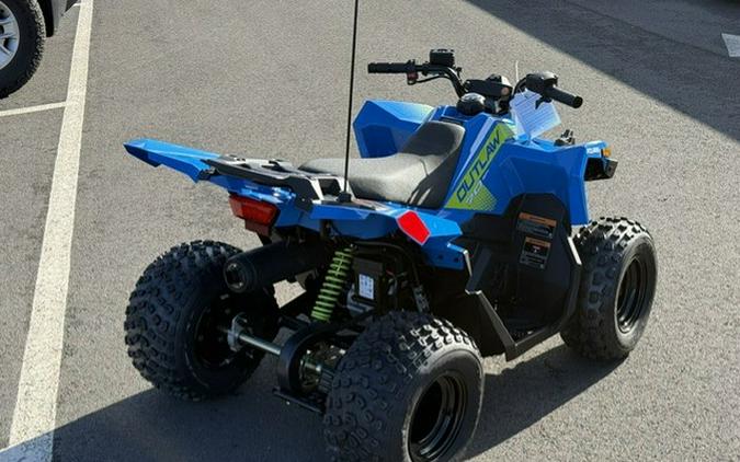 2026 Polaris Outlaw 70 EFI - VELOCITY BLUELIFTED LIME