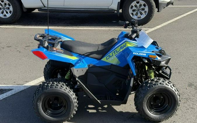 2026 Polaris Outlaw 70 EFI - VELOCITY BLUELIFTED LIME