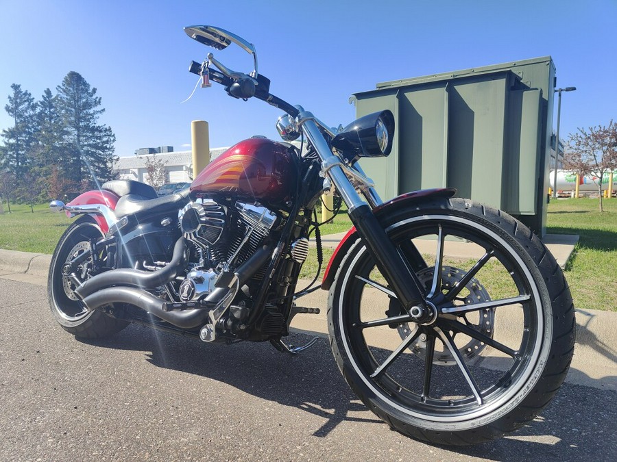 2016 Harley-Davidson Breakout Velocity Red Sunglo