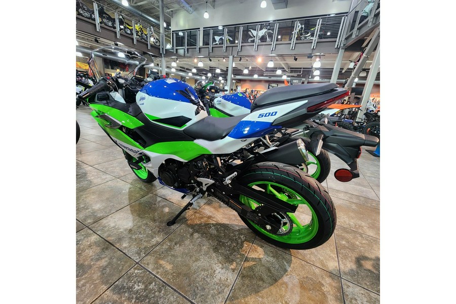 2024 Kawasaki Ninja 500 SE 40th Anniversary Edition