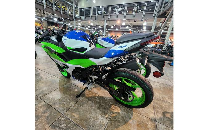 2024 Kawasaki Ninja 500 SE 40th Anniversary Edition