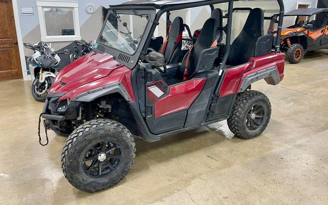 2019 Yamaha Wolverine X4 Ridge Red