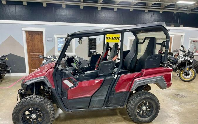 2019 Yamaha Wolverine X4 Ridge Red