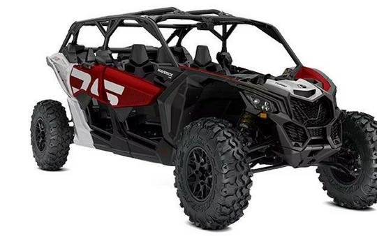 New 2024 CAN-AM MAVERICK X3 MAX DS TURBO FIERY RED AND HYPER SILVER