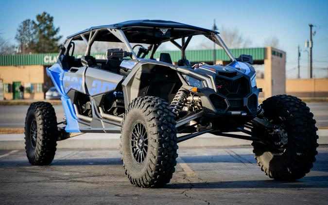2024 Can-Am® Maverick X3 MAX X rs Turbo RR Dazzling Blue & Carbon Black
