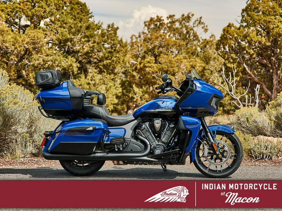 2024 Indian Motorcycle® Pursuit® Dark Horse® with PowerBand Audio Package Springfield Blue