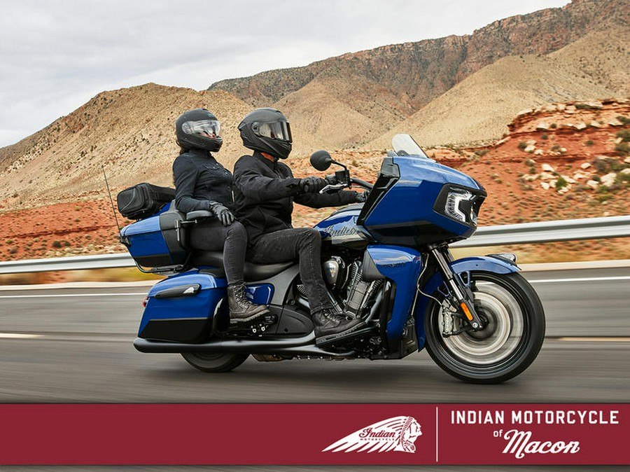 2024 Indian Motorcycle® Pursuit® Dark Horse® with PowerBand Audio Package Springfield Blue