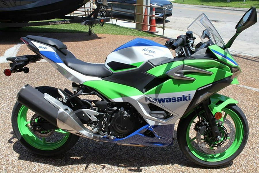 2024 Kawasaki Ninja 500 SE 40th Anniversary Edition ABS