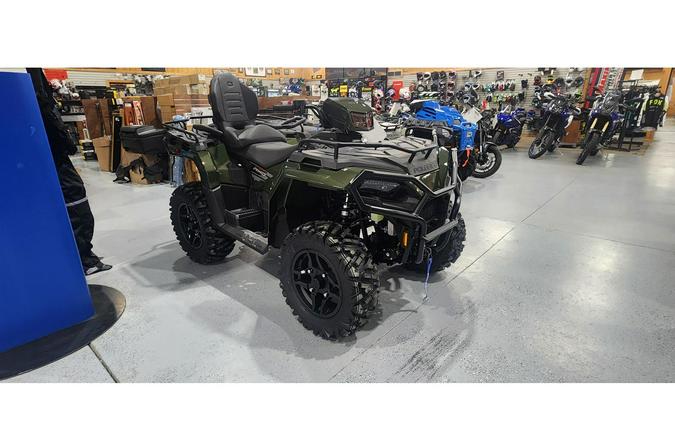 2026 Polaris A26SDZ57AB Sportsman Touring 570 Premium Treeline Green Metallic