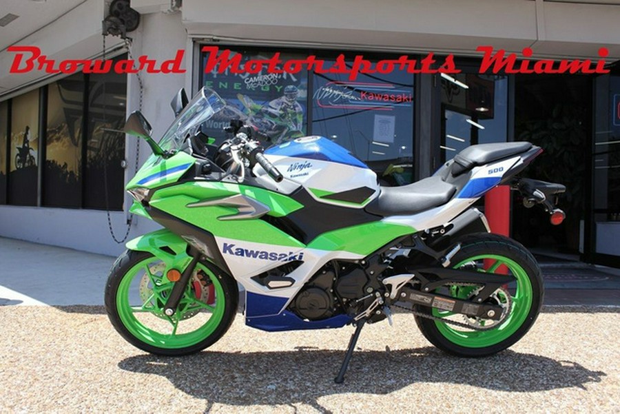 2024 Kawasaki Ninja 500 SE 40th Anniversary Edition ABS