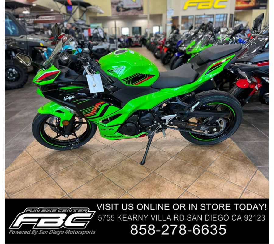 2024 Kawasaki Ninja® 500 KRT Edition