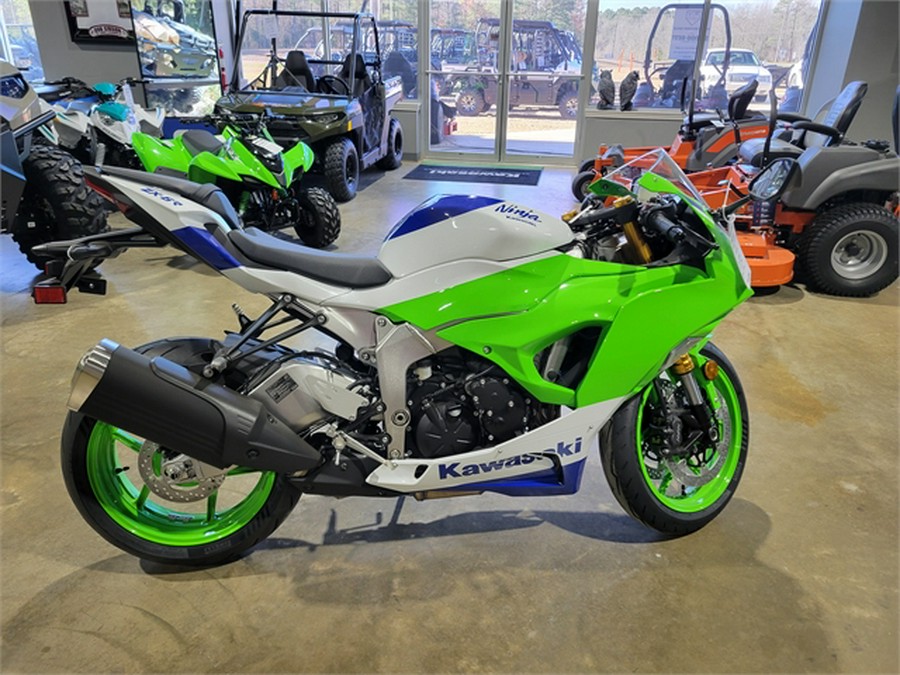 2024 Kawasaki Ninja ZX-6R 40th Anniversary Edition ABS