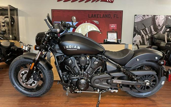 2025 Indian Scout Bobber Limited Black Smoke
