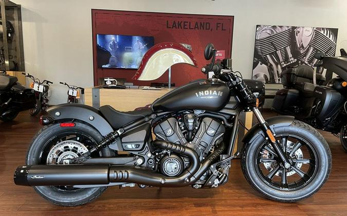 2025 Indian Scout Bobber Limited Black Smoke