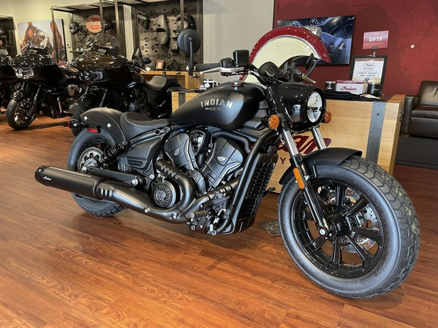 2025 Indian Scout Bobber Limited Black Smoke