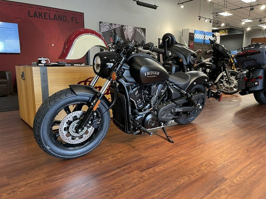 2025 Indian Scout Bobber Limited Black Smoke