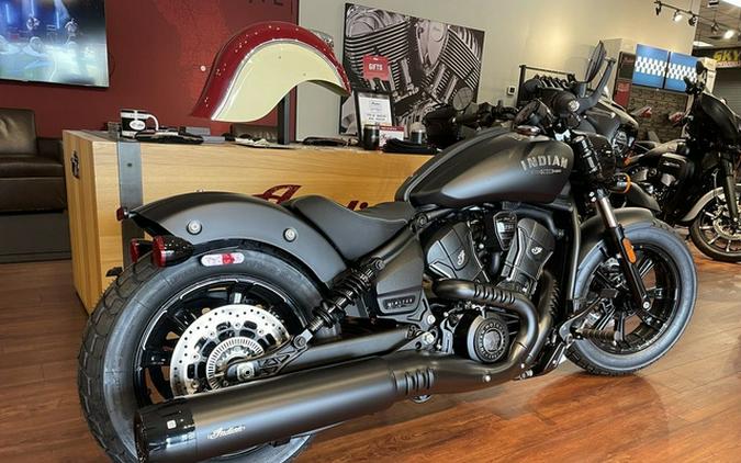 2025 Indian Scout Bobber Limited Black Smoke