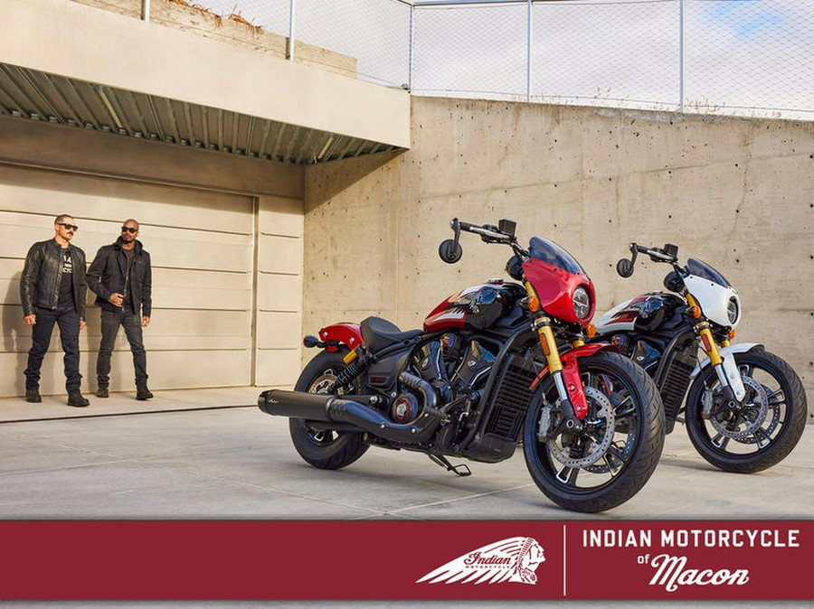 2025 Indian Motorcycle® 101 Scout® Sunset Red Metallic with Graphics