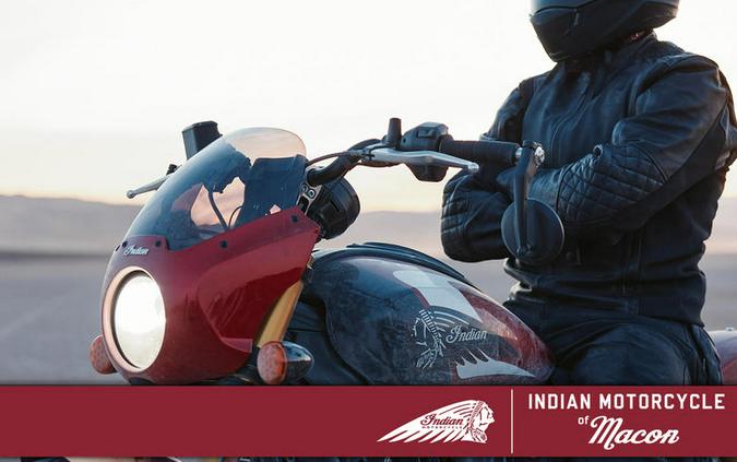 2025 Indian Motorcycle® 101 Scout® Sunset Red Metallic with Graphics