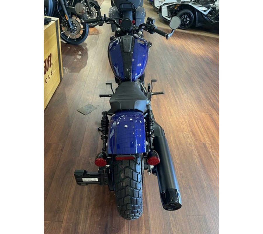 2025 Indian Scout Bobber Limited +Tech Spirit Blue Metallic