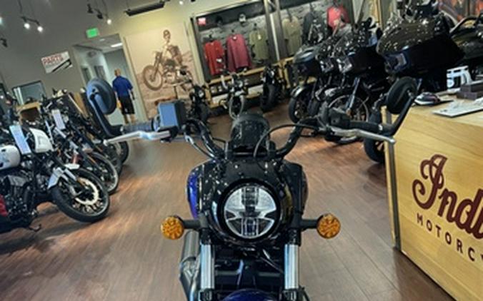 2025 Indian Scout Bobber Limited +Tech Spirit Blue Metallic