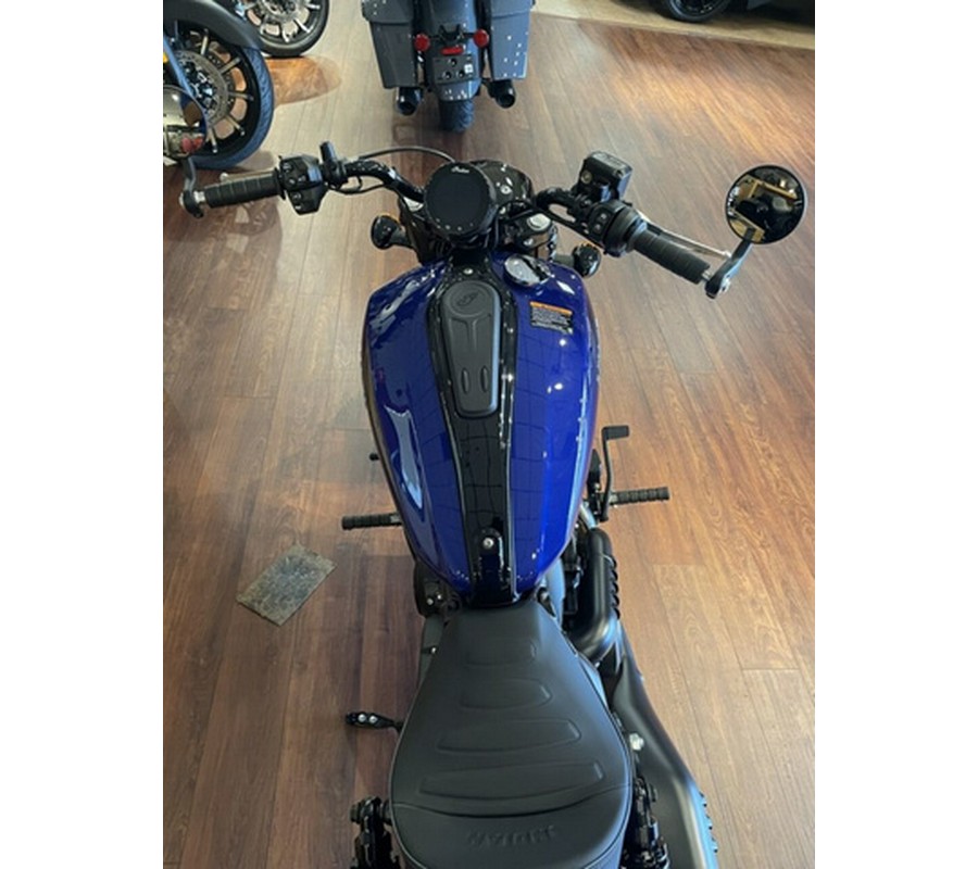 2025 Indian Scout Bobber Limited +Tech Spirit Blue Metallic