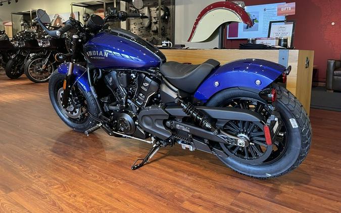 2025 Indian Scout Bobber Limited +Tech Spirit Blue Metallic