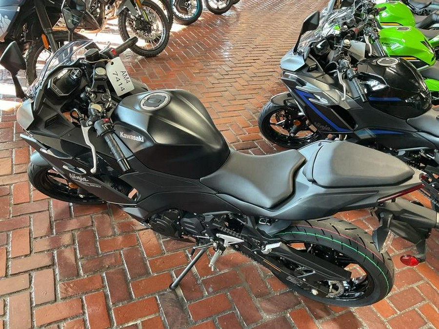 2026 Kawasaki Ninja® 500 ABS Metallic Flat Spark Black