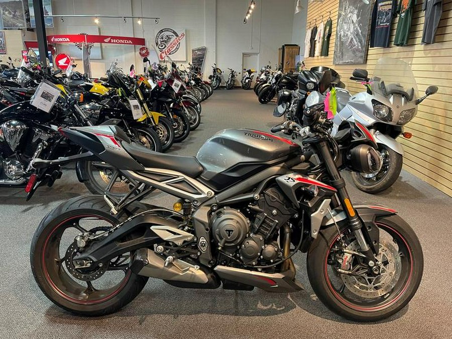 2020 Triumph Street Triple RS Silver Ice