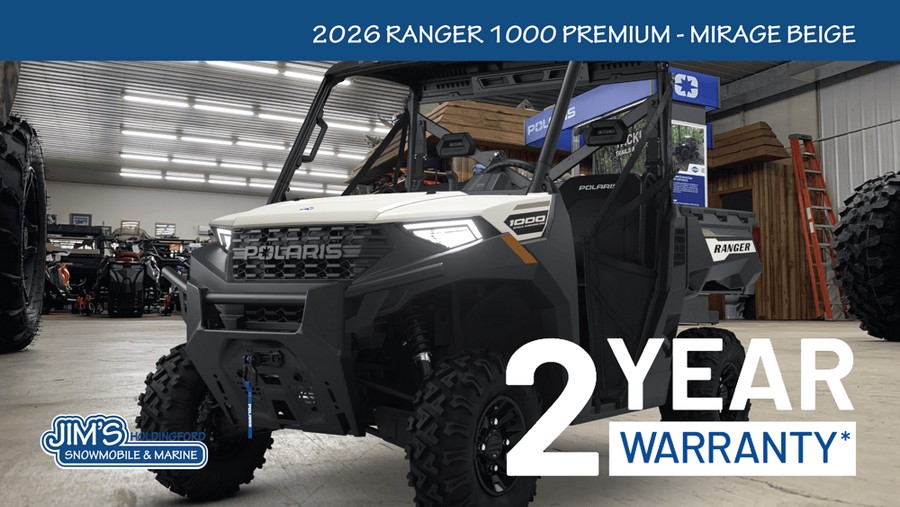 2026 Polaris Ranger® 1000 Premium - Mirage Beige