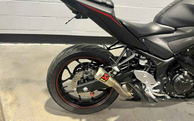 2017 Yamaha YZF-R3 Matte Black