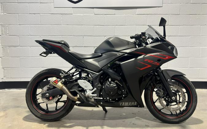 2017 Yamaha YZF-R3 Matte Black