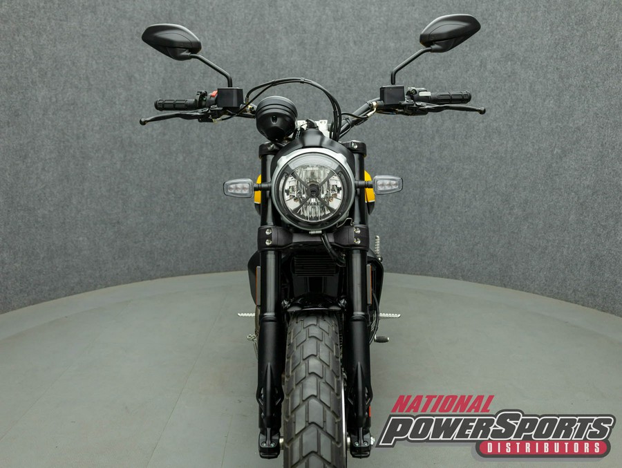 2019 DUCATI SCRAMBLER ICON 800 W/ABS