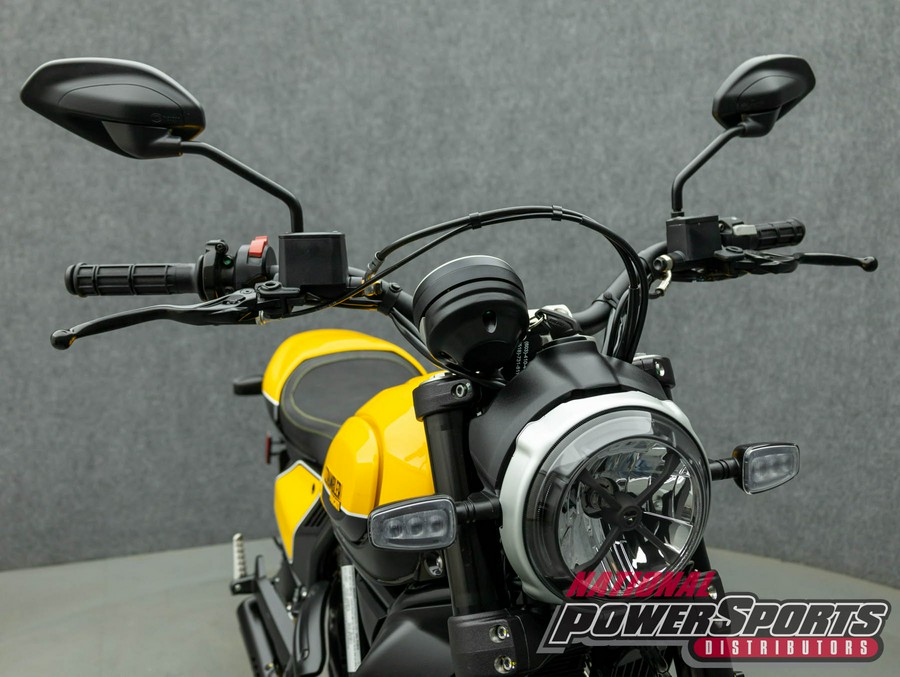 2019 DUCATI SCRAMBLER FULL THROTTLE 800 W/ABS