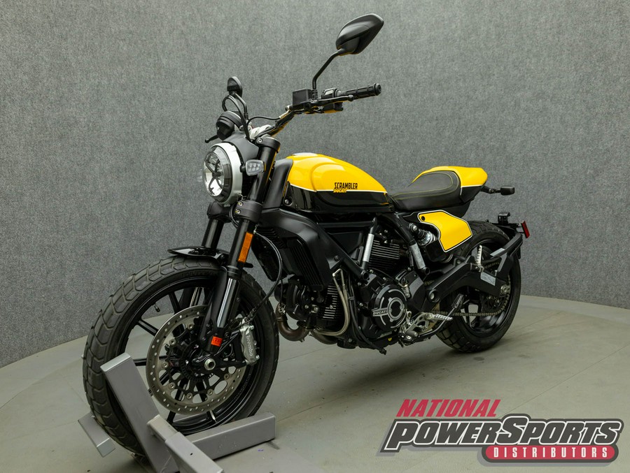 2019 DUCATI SCRAMBLER ICON 800 W/ABS