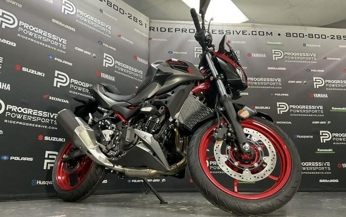 2025 Kawasaki Z500 SE ABS