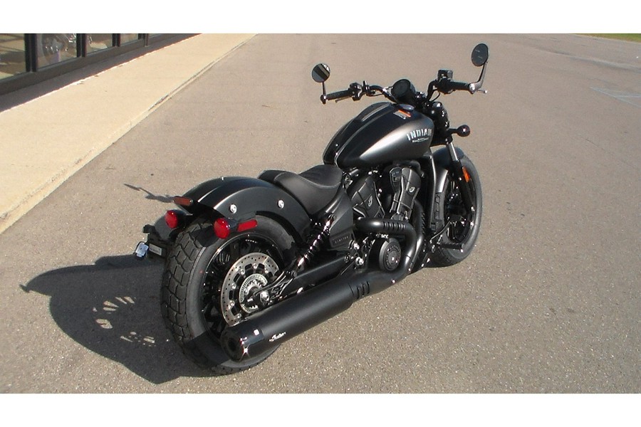 2025 Indian Motorcycle SCOUT BOBBER LTD, BLACK SMOKE, TEC, 49ST Limited + Tech