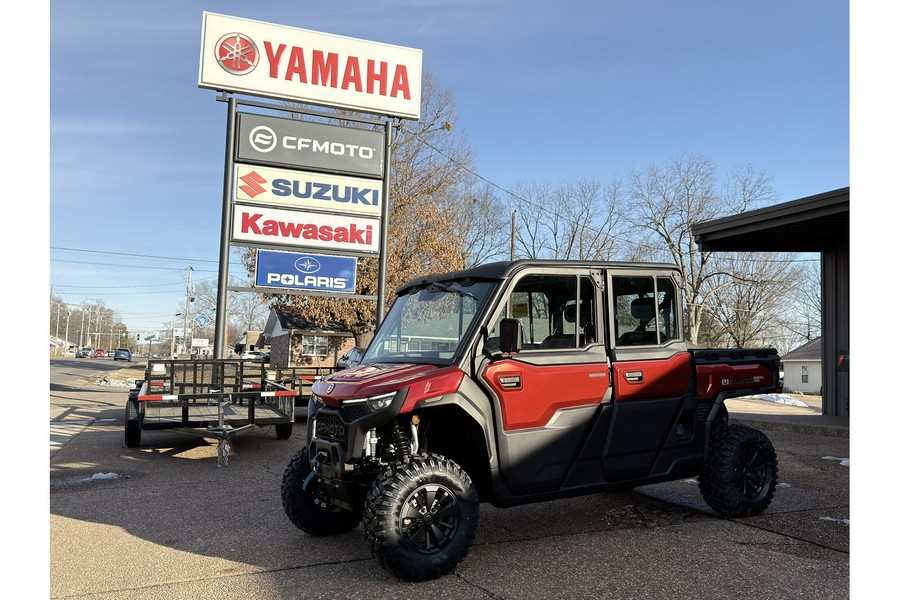 2026 CFMOTO UFORCE U10 XL Pro Highland BORDEAUX RED