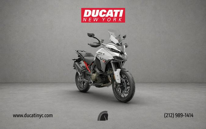2026 Ducati Multistrada V4 S Travel & Radar Arctic White