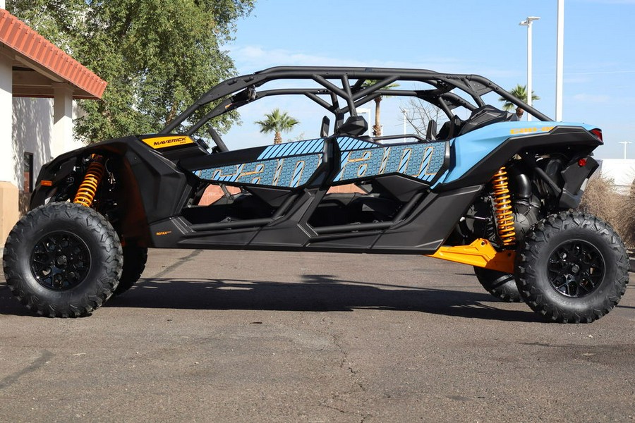 2026 Can-Am® Maverick X3 MAX RS Turbo Scandi Blue & Orange Crush