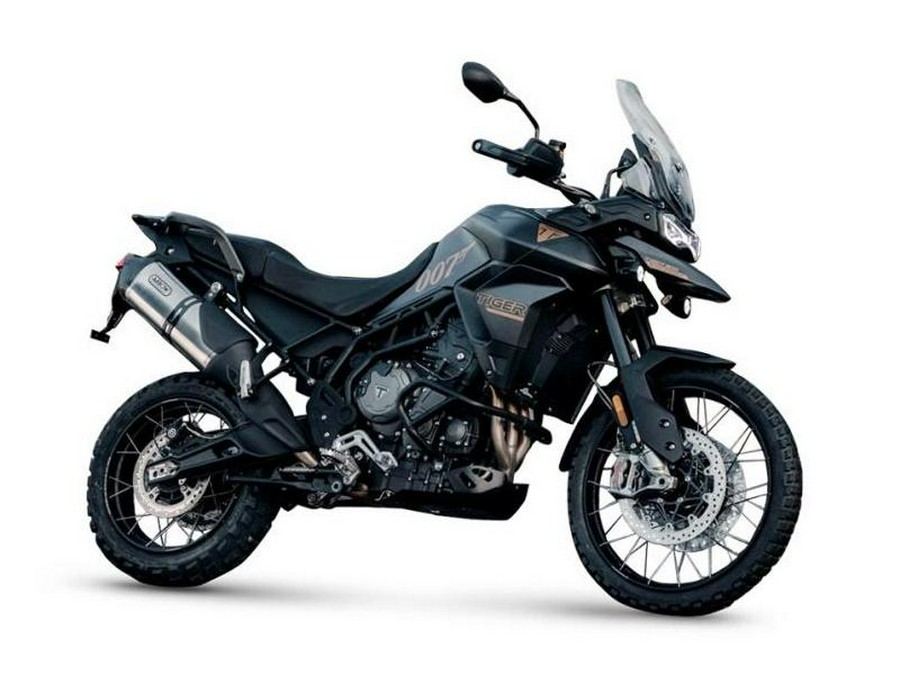 2023 Triumph Tiger 900 Bond Edition Matte Carbon Black