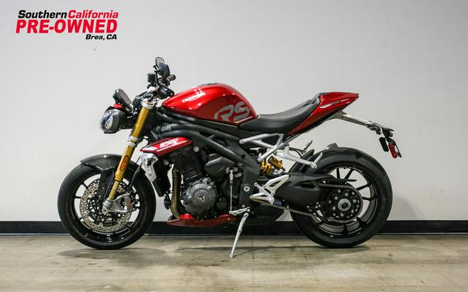 2024 Triumph Speed Triple 1200 RS Carnival Red