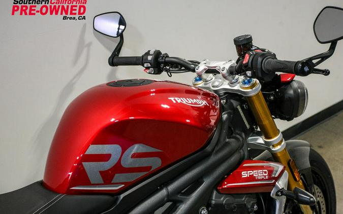 2024 Triumph Speed Triple 1200 RS Carnival Red